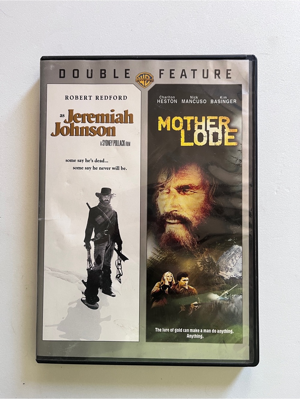 Warner Bros. Double Feature DVD — Jeremiah Johnson & Mother Lode